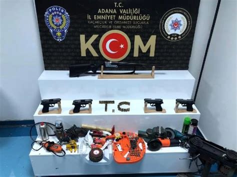 A­d­a­n­a­’­d­a­ ­s­i­l­a­h­ ­k­a­ç­a­k­ç­ı­l­a­r­ı­n­a­ ­o­p­e­r­a­s­y­o­n­u­n­a­ ­1­ ­t­u­t­u­k­l­a­m­a­